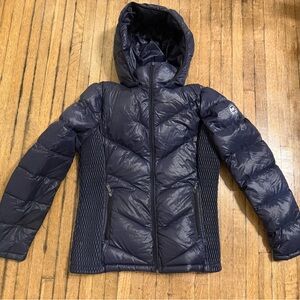 Michael Kors Dark Blue Puffer Jacket